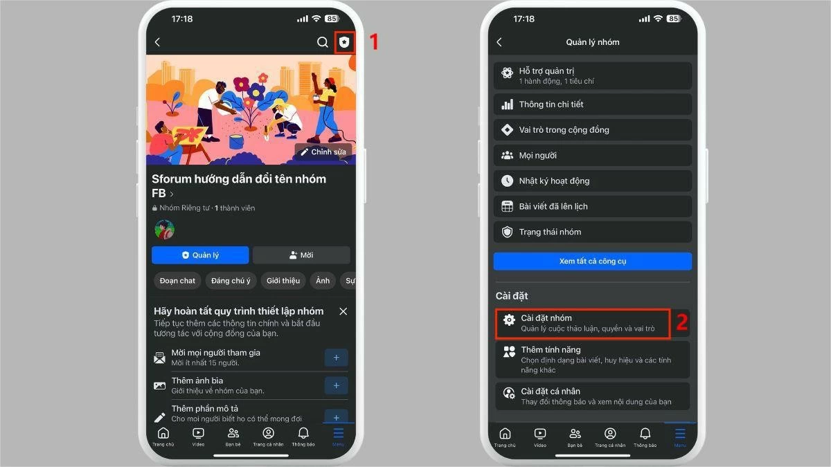 Hướng dẫn cách thay đổi tên nhóm Facebook cực hấp dẫn Hướng dẫn cách thay đổi tên nhóm Facebook cực hấp dẫn