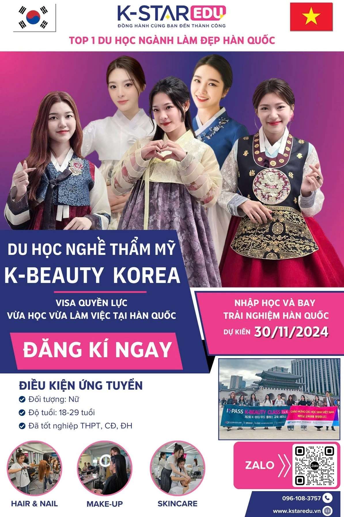 Khởi nghiệp ngành làm đẹp cùng KStar Edu: Nâng tầm quốc tế Khởi nghiệp ngành làm đẹp cùng KStar Edu: Nâng tầm quốc tế