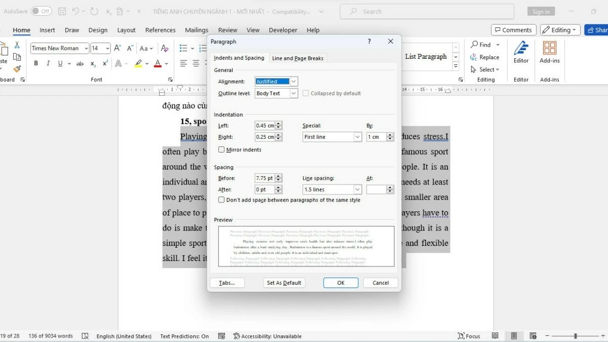 Xem ngay cách định dạng văn bản trong Word chuẩn xác Xem ngay cách định dạng văn bản trong Word chuẩn xác