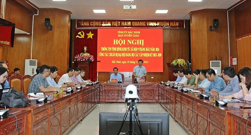9 tháng năm 2024, kinh tế Bắc Ninh 'khởi sắc', thu hút FDI đứng đầu cả nước 9 tháng năm 2024, kinh tế Bắc Ninh 'khởi sắc', thu hút FDI đứng đầu cả nước