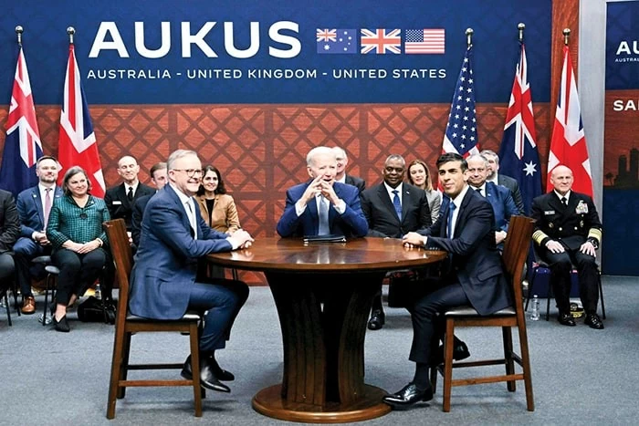 Anh cũng là một thành viên chủ chốt trong sáng kiến AUKUS. (Nguồn: APA) Anh cũng là một thành viên chủ chốt trong sáng kiến AUKUS. (Nguồn: APA)