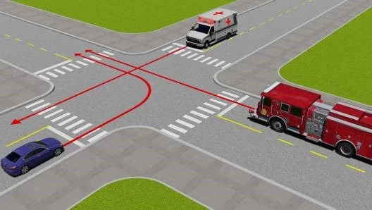 Thứ tự các xe đi như thế nào là đúng quy tắc giao thông (xe cứu hỏa, xe cứu thương, xe con)? Thứ tự các xe đi như thế nào là đúng quy tắc giao thông (xe cứu hỏa, xe cứu thương, xe con)?