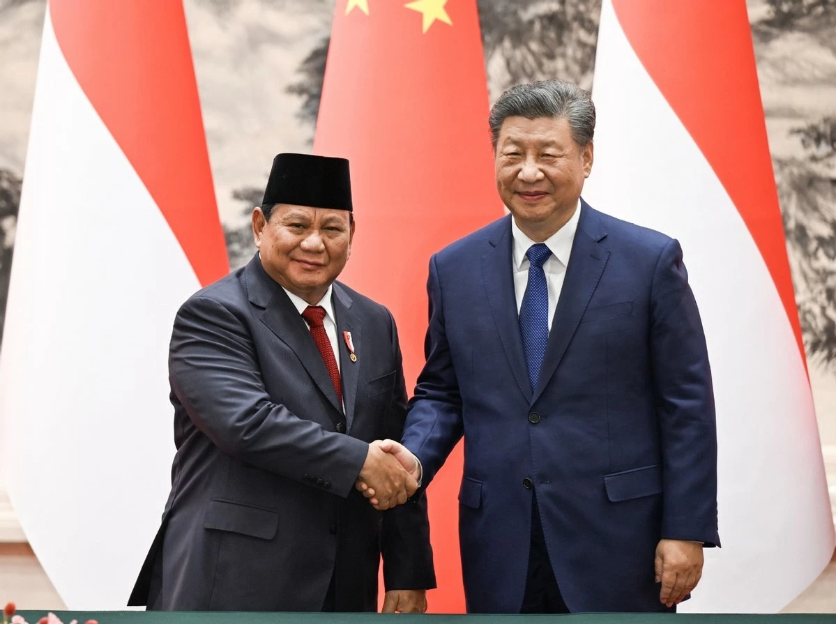 Trung Quốc ký loạt thỏa thuận với Indonesia trong chuyến thăm của tân Tổng thống Prabowo tới Bắc Kinh Trung Quốc ký loạt thỏa thuận với Indonesia trong chuyến thăm của tân Tổng thống Prabowo tới Bắc Kinh