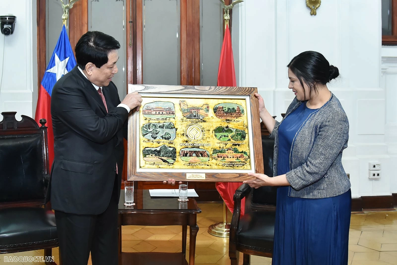 Chủ tịch nước Lương Cường tiếp Chủ tịch Hạ viện Chile Chủ tịch nước Lương Cường tiếp Chủ tịch Hạ viện Chile