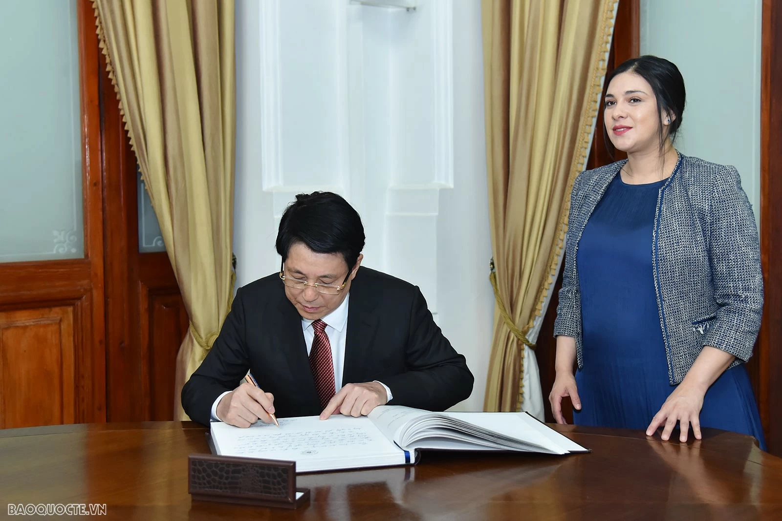 Chủ tịch nước Lương Cường tiếp Chủ tịch Hạ viện Chile Chủ tịch nước Lương Cường tiếp Chủ tịch Hạ viện Chile