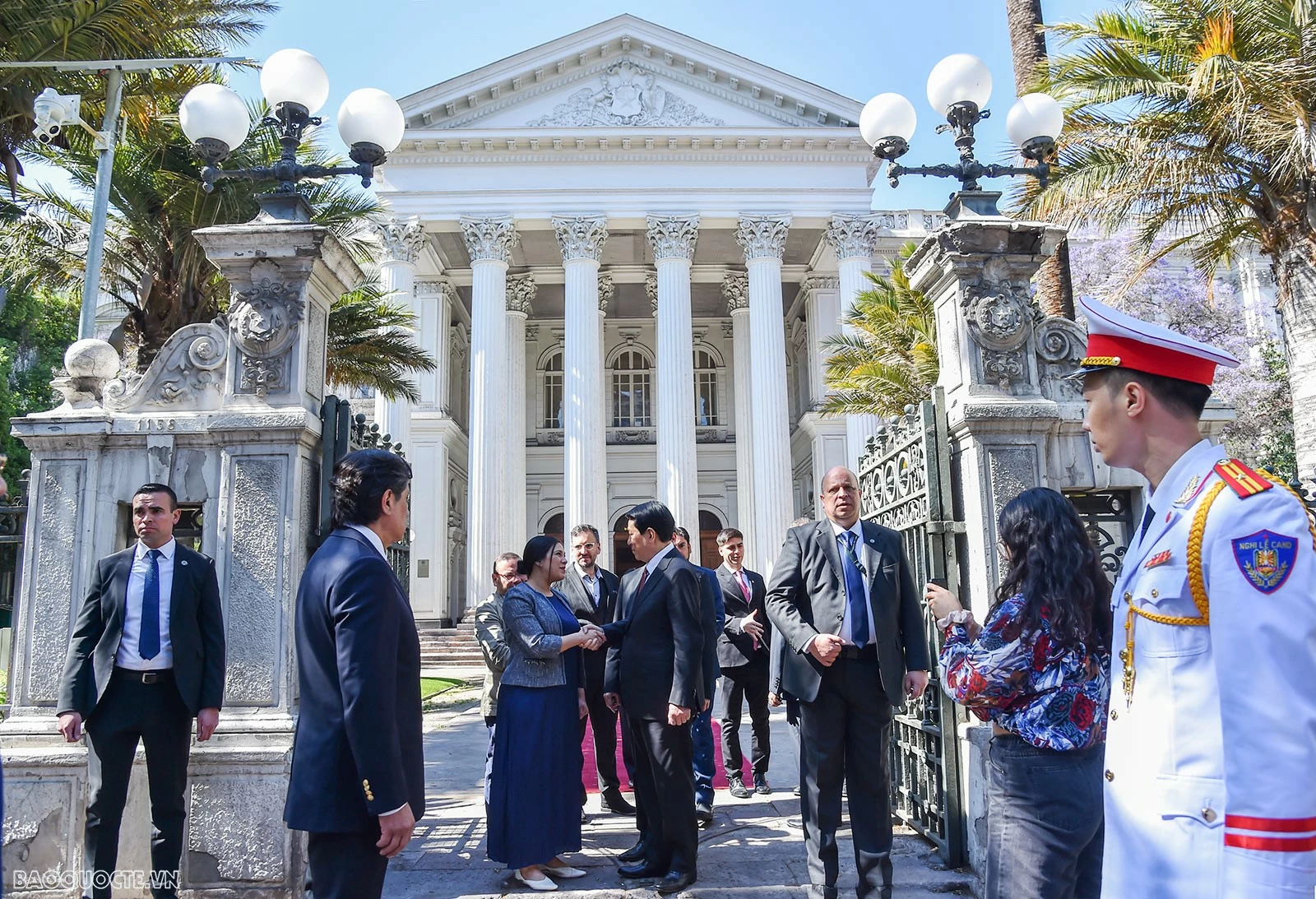 Chủ tịch nước Lương Cường tiếp Chủ tịch Hạ viện Chile Chủ tịch nước Lương Cường tiếp Chủ tịch Hạ viện Chile