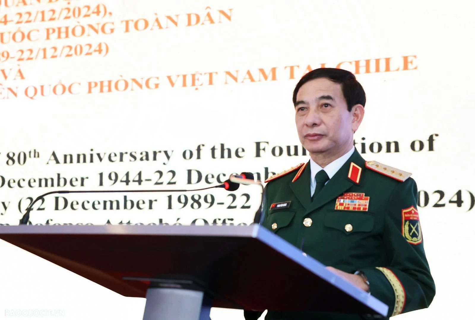 Chủ tịch nước Lương Cường dự lễ khai trương Văn phòng Tuỳ viên Quốc phòng Việt Nam tại Chile Chủ tịch nước Lương Cường dự lễ khai trương Văn phòng Tuỳ viên Quốc phòng Việt Nam tại Chile