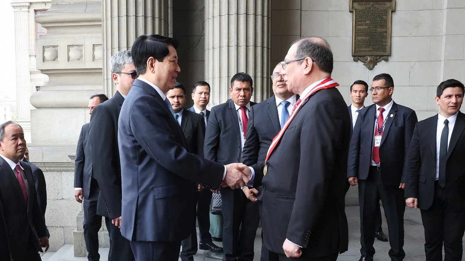 Chủ tịch nước Lương Cường đề nghị ngành tư pháp Việt Nam-Peru đẩy mạnh phối hợp tại các diễn đàn tư pháp liên khu vực và quốc tế