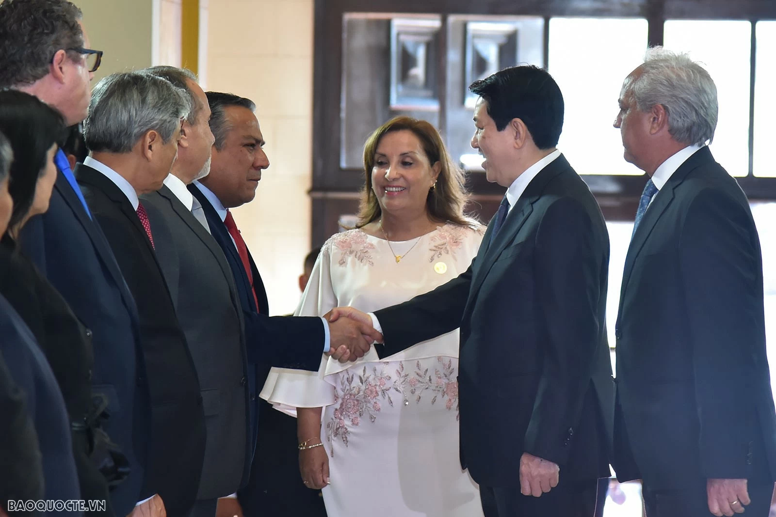 Toàn cảnh Lễ đón chính thức và hội đàm giữa Chủ tịch nước Lương Cường và Tổng thống Peru Dina Boluarte Toàn cảnh Lễ đón chính thức và hội đàm giữa Chủ tịch nước Lương Cường và Tổng thống Peru Dina Boluarte