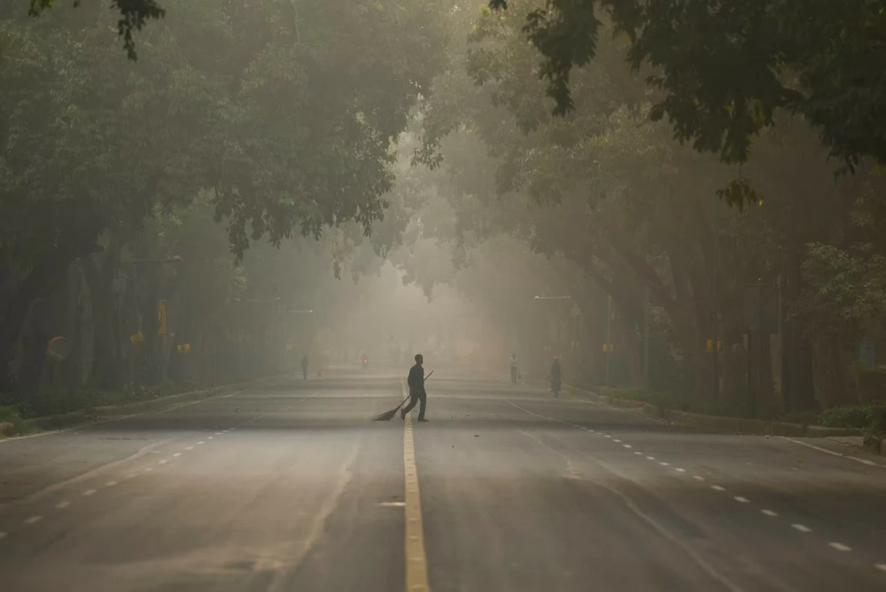 Ấn Độ: Thủ đô Delhi mờ mịt do ô nhiễm không khí nghiêm trọng Ấn Độ: Thủ đô Delhi mờ mịt do ô nhiễm không khí nghiêm trọng