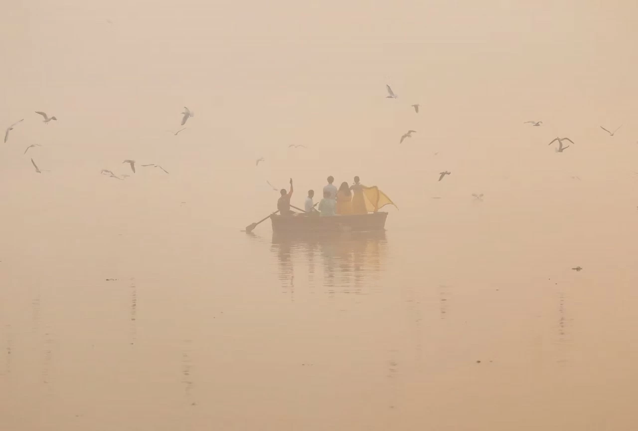 Ấn Độ: Thủ đô Delhi mờ mịt do ô nhiễm không khí nghiêm trọng Ấn Độ: Thủ đô Delhi mờ mịt do ô nhiễm không khí nghiêm trọng