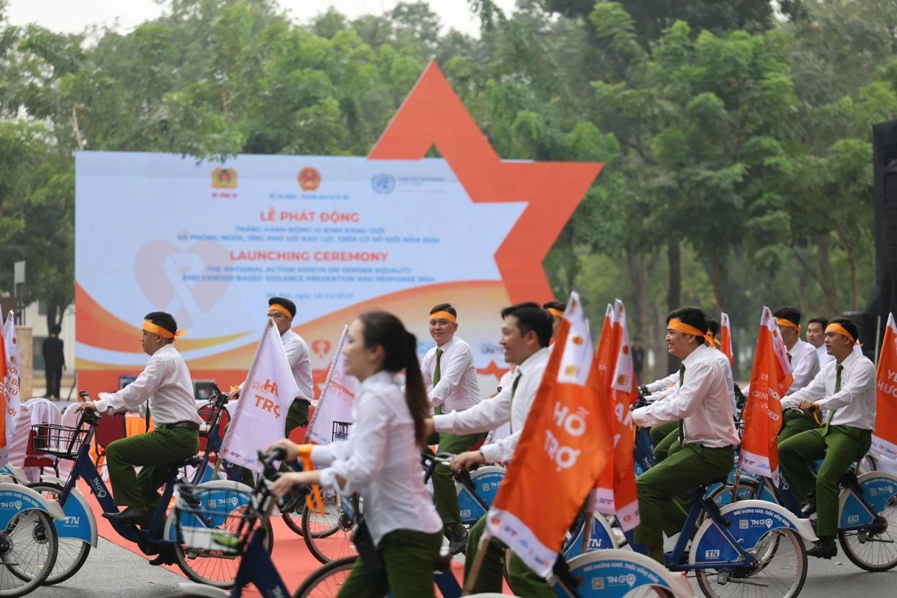Phát động Tháng hành động vì bình đẳng giới và phòng ngừa, ứng phó với bạo lực trên cơ sở giới cấp quốc gia năm 2024 Phát động Tháng hành động vì bình đẳng giới và phòng ngừa, ứng phó với bạo lực trên cơ sở giới cấp quốc gia năm 2024