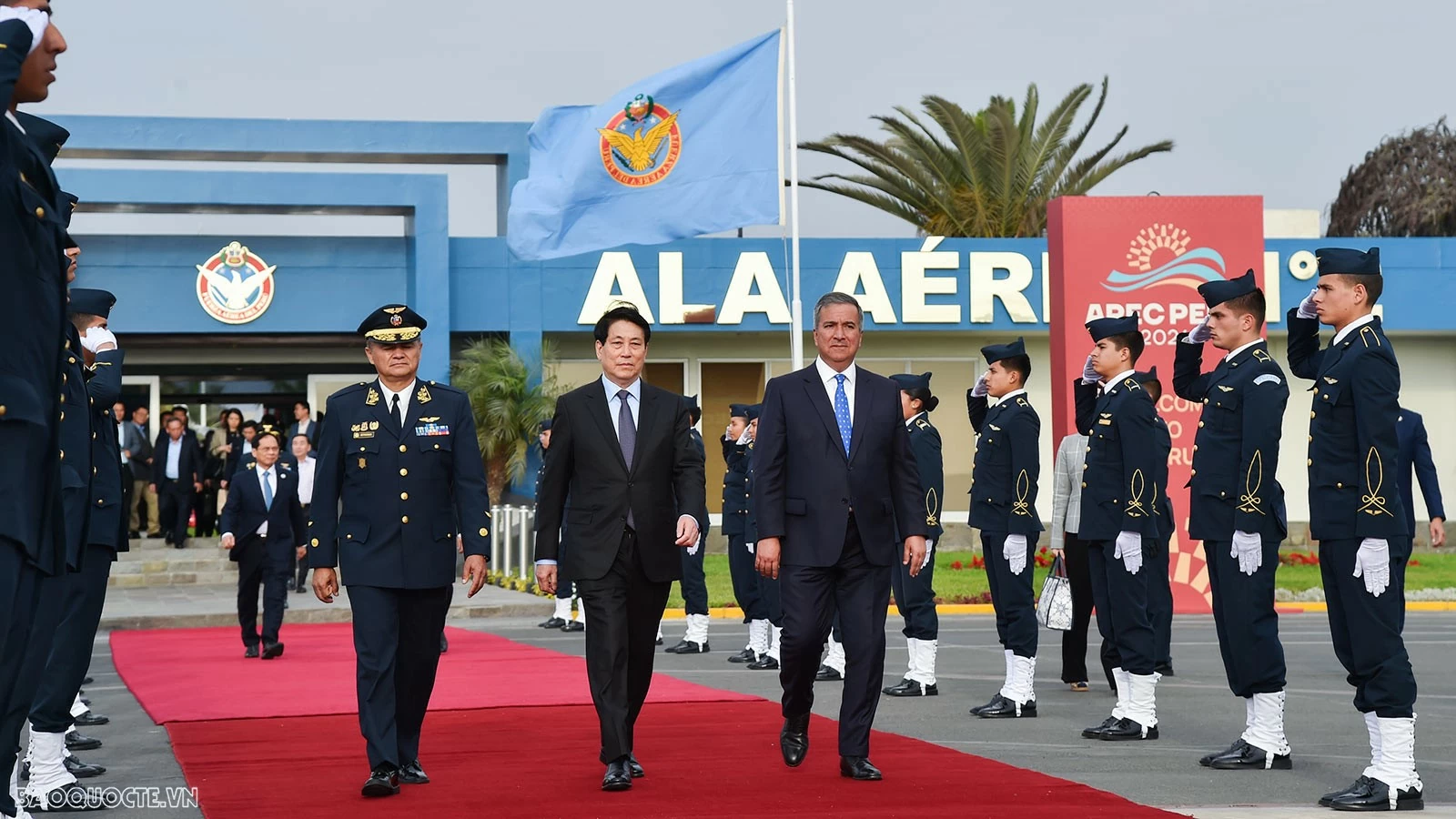 Chủ tịch nước Lương Cường kết thúc tốt đẹp chuyến thăm chính thức Chile, Peru và tham dự APEC 2024 Chủ tịch nước Lương Cường kết thúc tốt đẹp chuyến thăm chính thức Chile, Peru và tham dự APEC 2024