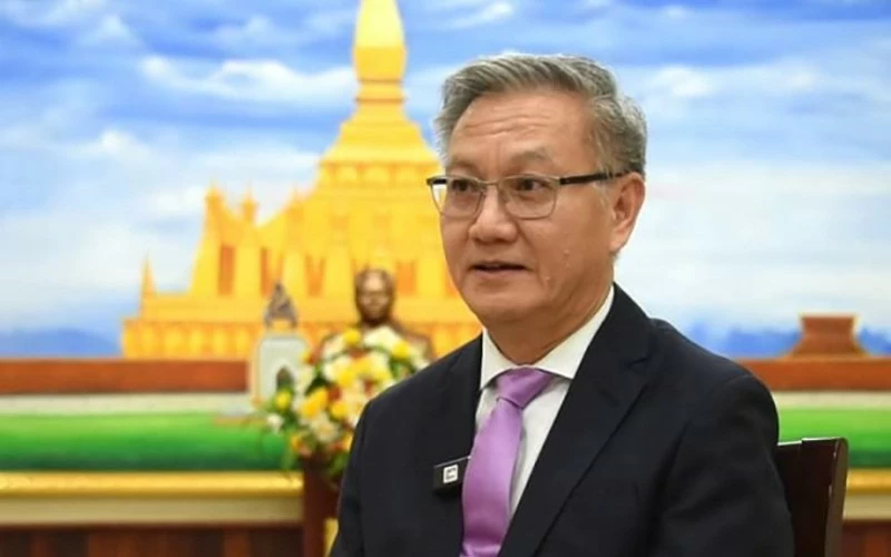 Điện mừng Bộ trưởng Ngoại giao Lào Thongsavanh Phomvihane Điện mừng Bộ trưởng Ngoại giao Lào Thongsavanh Phomvihane