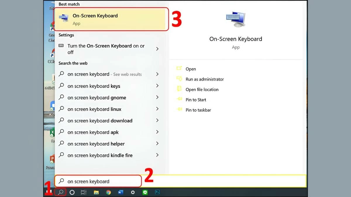 Cách mở bàn phím ảo Win 10 đơn giản, hiệu quả Cách mở bàn phím ảo Win 10 đơn giản, hiệu quả