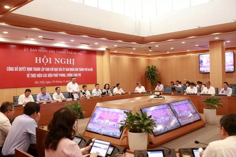 Hà Nội thành lập Ban Chỉ đạo về thực hiện các biện pháp phòng, chống lãng phí Hà Nội thành lập Ban Chỉ đạo về thực hiện các biện pháp phòng, chống lãng phí