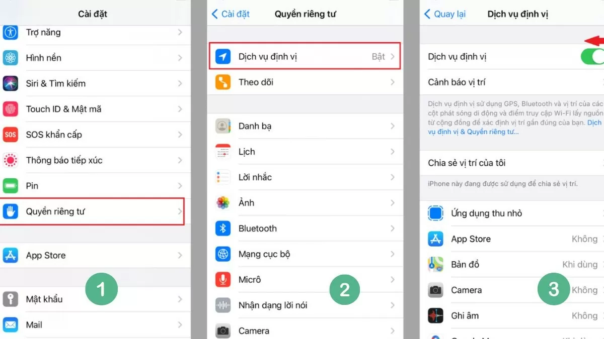 Cách tắt định vị iPhone vô cùng nhanh chóng và hiệu quả Cách tắt định vị iPhone vô cùng nhanh chóng và hiệu quả