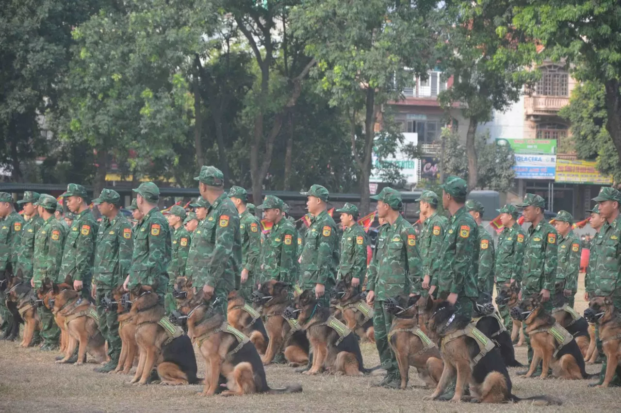 Những 'chiến sĩ đặc biệt' tại Triển lãm quốc phòng quốc tế Việt Nam 2024