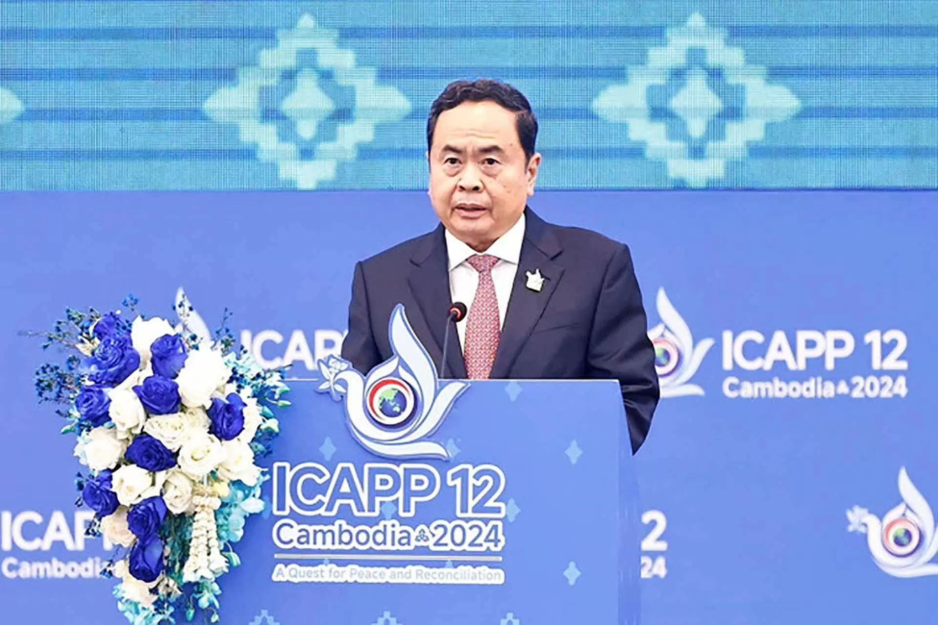 Hội nghị ICAPP 12: Chủ tịch Quốc hội Trần Thanh Mẫn nhấn mạnh chìa khóa giải quyết xung đột trên thế giới Hội nghị ICAPP 12: Chủ tịch Quốc hội Trần Thanh Mẫn nhấn mạnh chìa khóa giải quyết xung đột trên thế giới