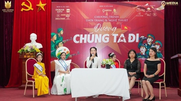 Chương trình thời trang - nghệ thuật 'Đường chúng ta đi' khơi dậy tình yêu quê hương, đất nước, tự hào dân tộc