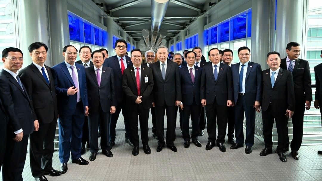 Lãnh đạo PetroVietnam tháp tùng Tổng Bí thư Tô Lâm thăm và làm việc với Tập đoàn Petronas