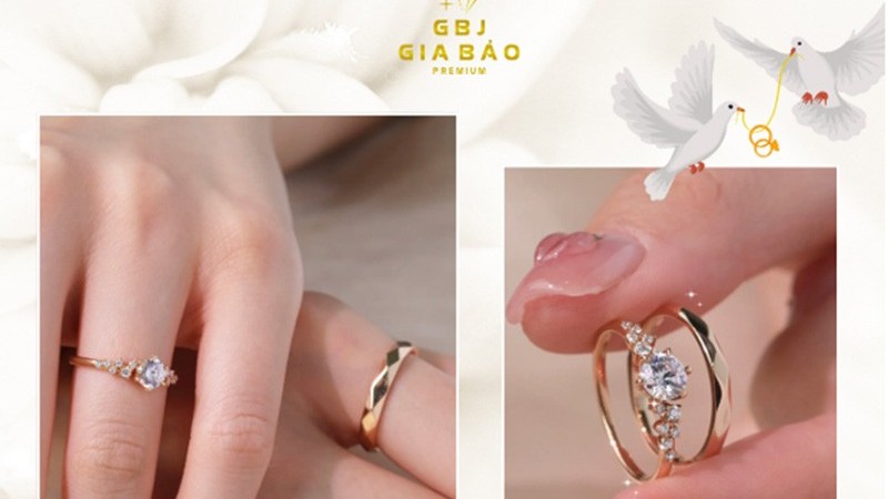 Gia bảo Jewelry bật mí những mẫu thiết kế nhẫn được nhiều cặp đôi ưa chuộng