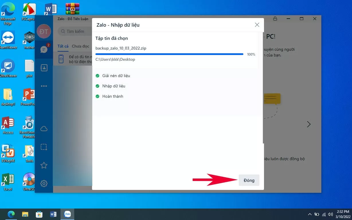 Cách khôi phục tin nhắn đã xóa trên Zalo nhanh chóng nhất Cách khôi phục tin nhắn đã xóa trên Zalo nhanh chóng nhất