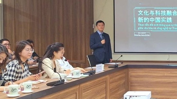 Chuyên gia Trung Quốc chia sẻ kinh nghiệm tích hợp giữa văn hóa và công nghệ