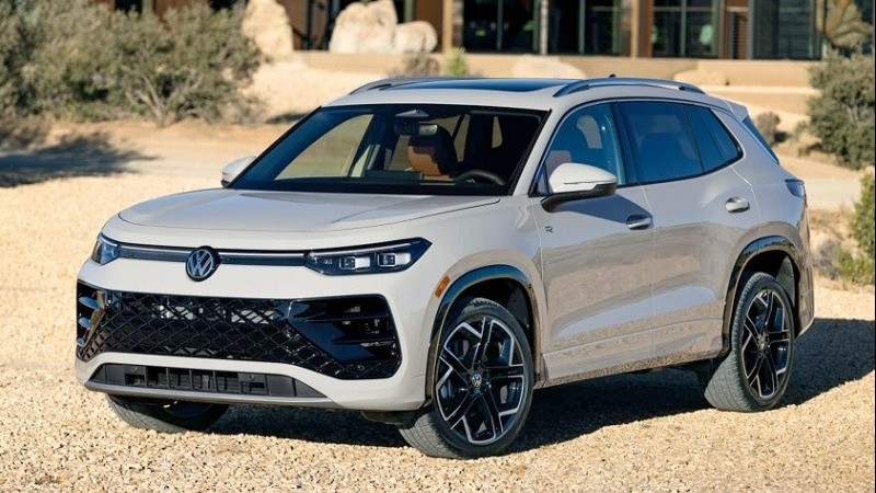 Cận cảnh Volkswagen Tiguan 2025 ra mắt tại thị trường Mỹ