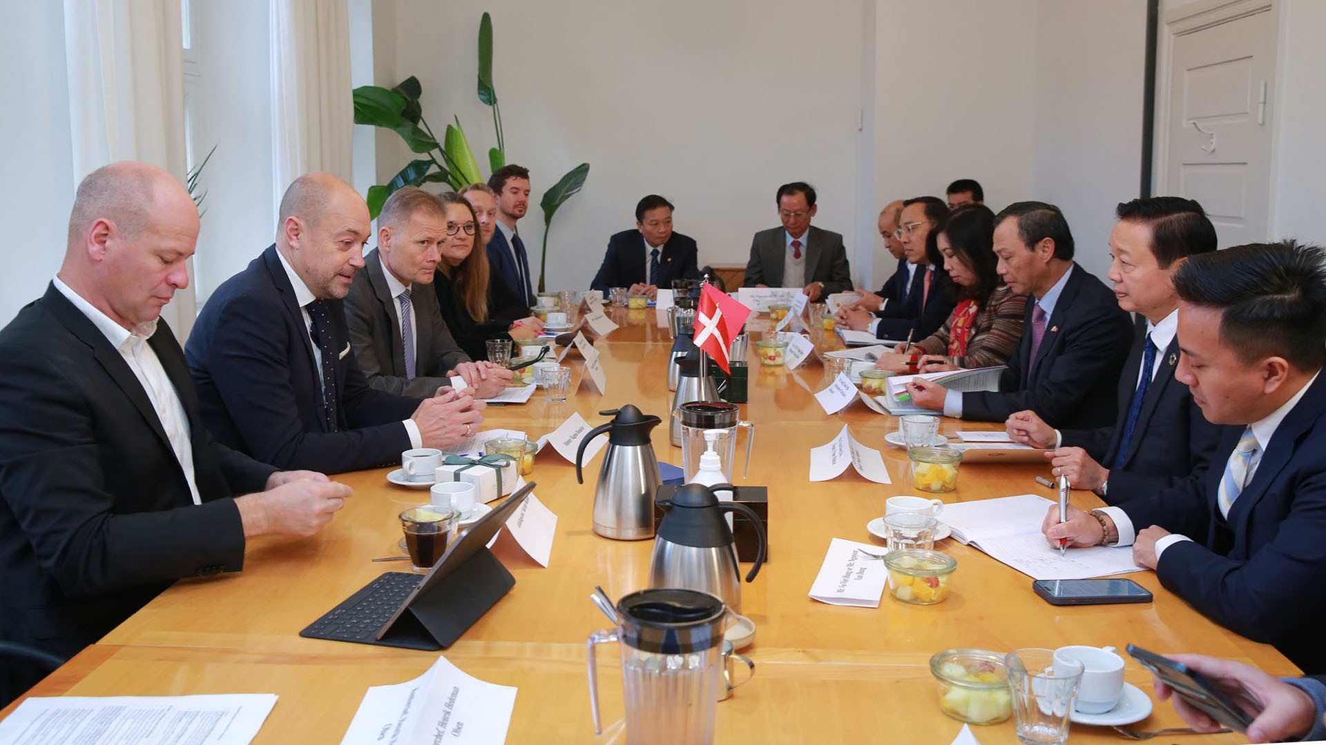 Việt Nam-Đan Mạch tăng cường hợp tác trong quản lý tài nguyên, bảo vệ môi trường