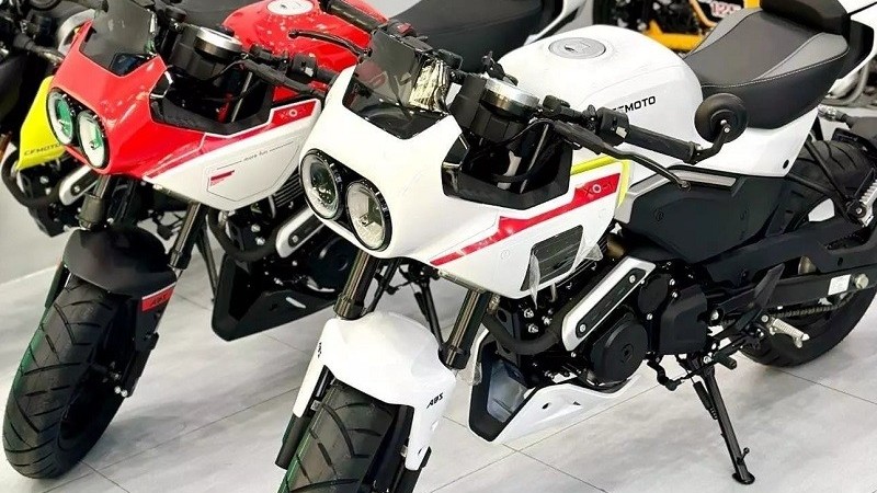 Xe mô tô cỡ nhỏ CFMoto Papio XO1 Racer cập bến thị trường Việt Nam