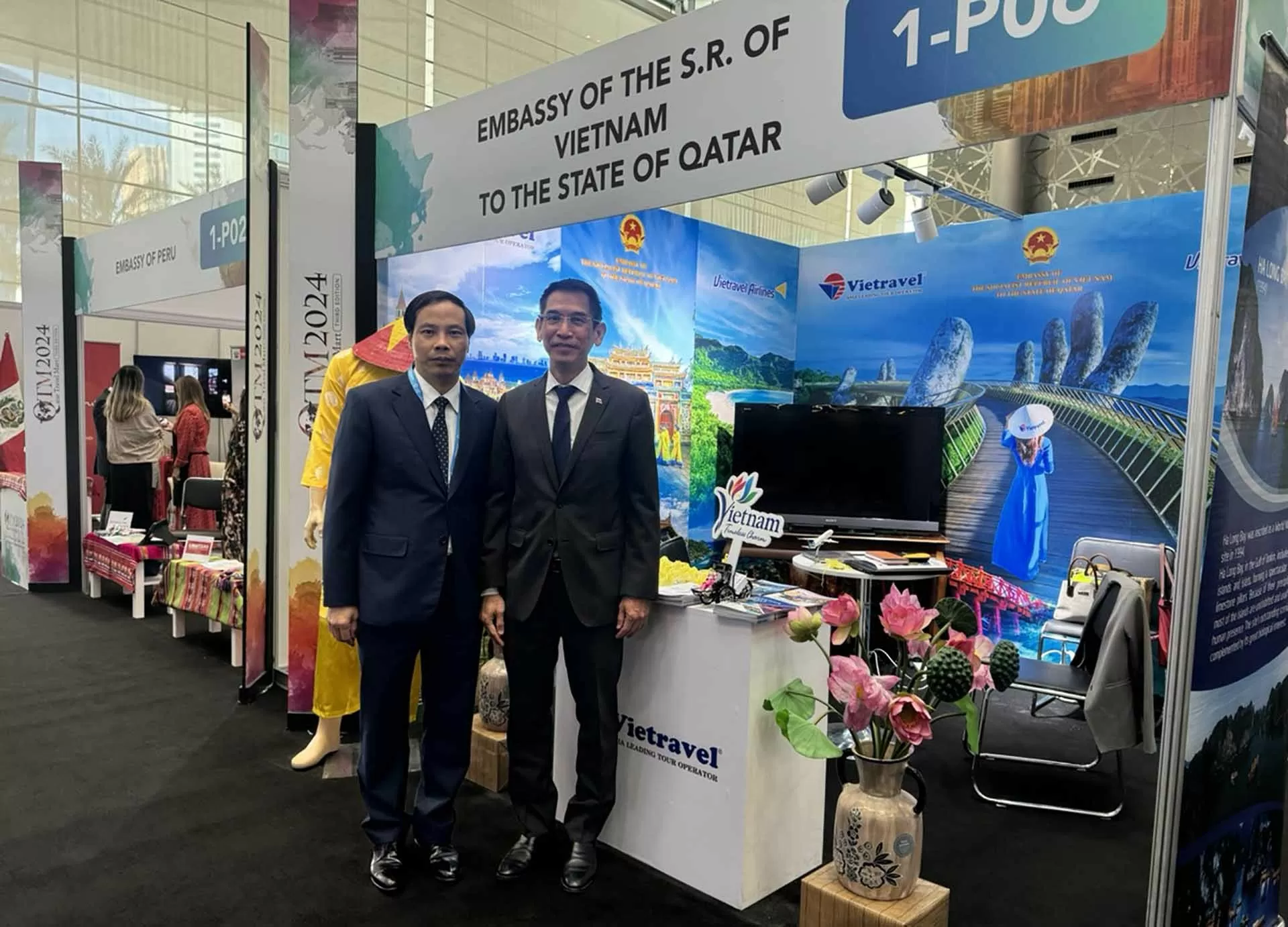 Thúc đẩy quảng bá du lịch Việt Nam tại Hội chợ Du lịch quốc tế Qatar 2024 Thúc đẩy quảng bá du lịch Việt Nam tại Hội chợ Du lịch quốc tế Qatar 2024