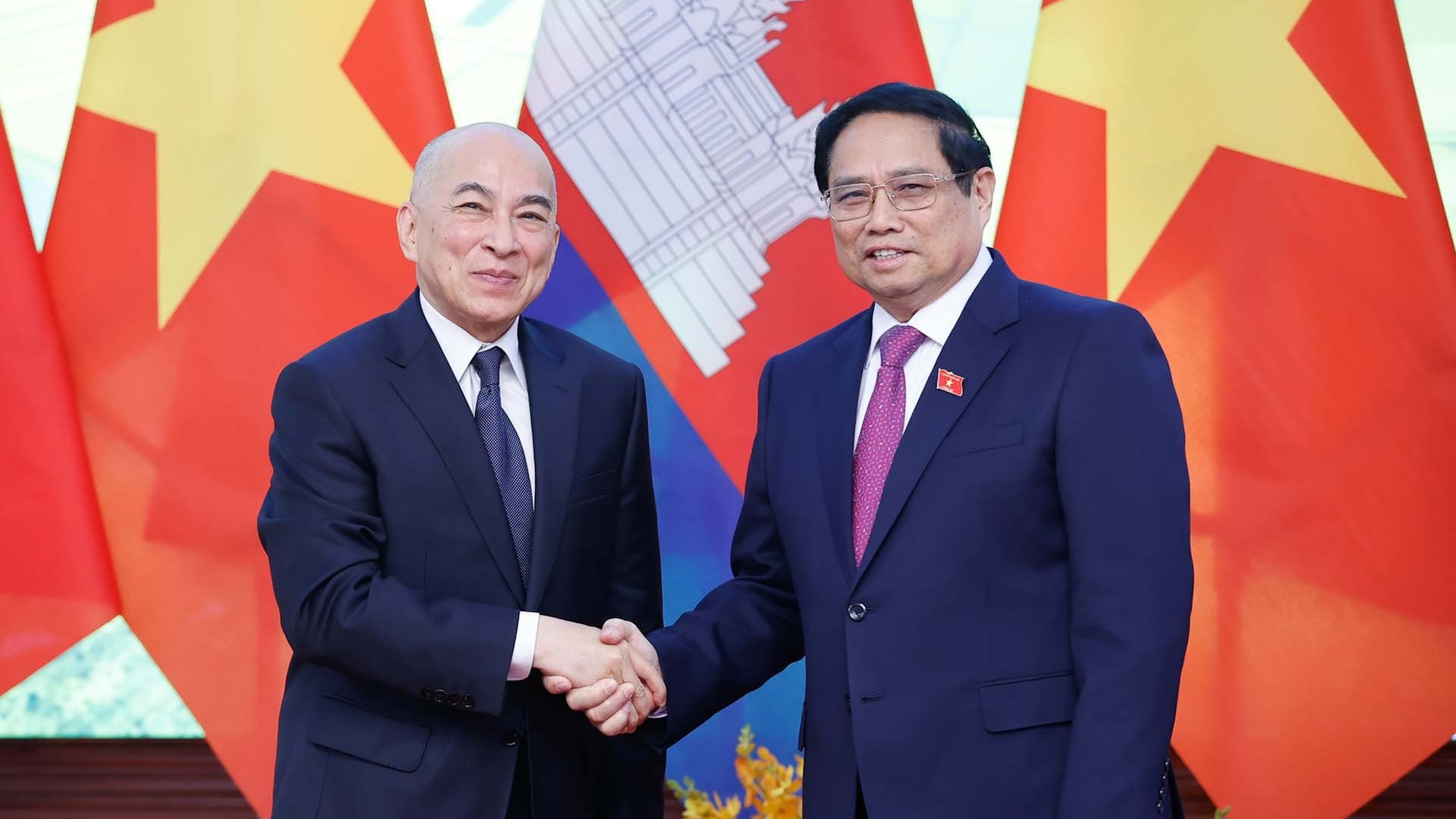 Quan hệ Việt Nam-Campuchia không ngừng được củng cố và phát triển