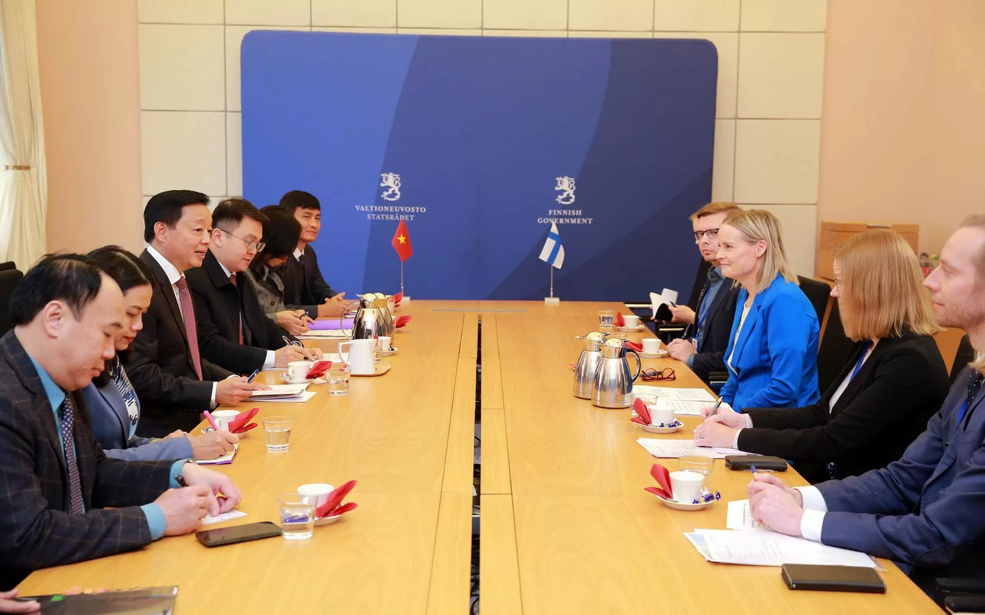 Việt Nam-Phần Lan tăng cường hợp tác trong lĩnh vực phát triển bền vững, chuyển đổi xanh, kinh tế tuần hoàn Việt Nam-Phần Lan tăng cường hợp tác trong lĩnh vực phát triển bền vững, chuyển đổi xanh, kinh tế tuần hoàn