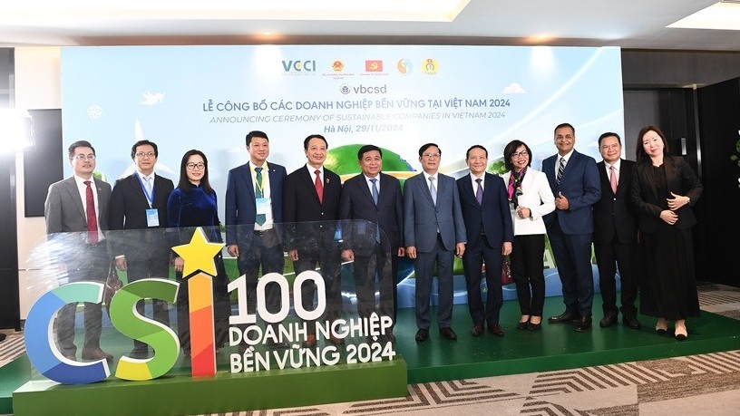 CSI 2024 vinh danh 100 doanh nghiệp bền vững tại Việt Nam