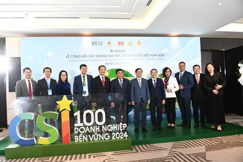 CSI 2024: Vinh danh 100 doanh nghiệp bền vững tại Việt Nam CSI 2024 vinh danh 100 doanh nghiệp bền vững tại Việt Nam