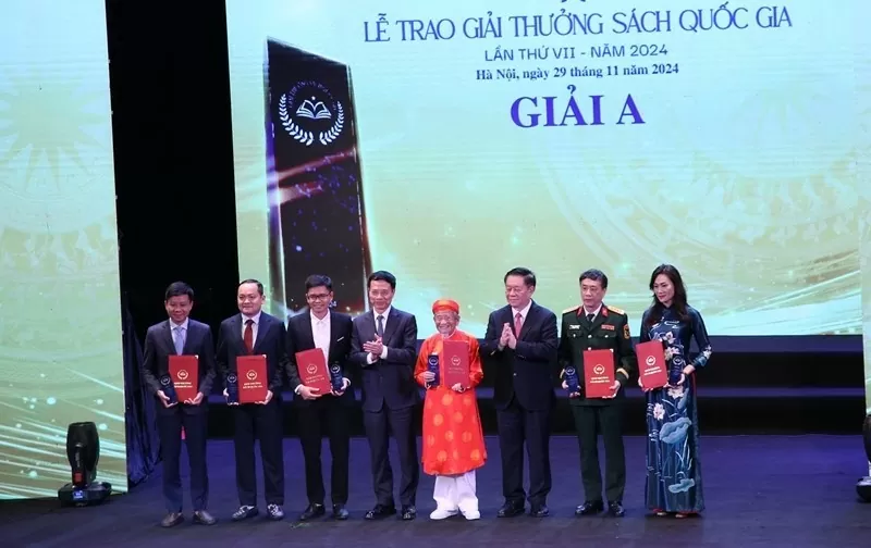 Giải thưởng Sách Quốc gia năm 2024 vinh danh 58 tác phẩm xuất sắc Giải thưởng Sách Quốc gia năm 2024 vinh danh 58 tác phẩm xuất sắc