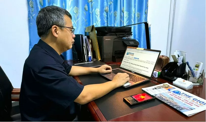 Đại sứ Việt Nam tại Angola Dương Chính Chức. (Ảnh: NVCC) Đại sứ Việt Nam tại Angola Dương Chính Chức. (Ảnh: NVCC)