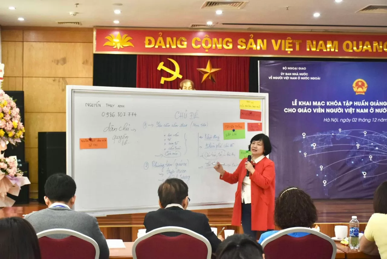 Chia sẻ phương pháp dạy tiếng Việt cho trẻ em ở nước ngoài Chia sẻ phương pháp dạy tiếng Việt cho trẻ em ở nước ngoài