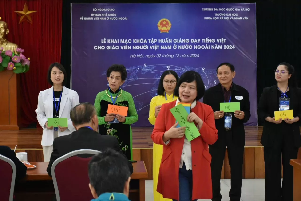 Chia sẻ phương pháp dạy tiếng Việt cho trẻ em ở nước ngoài Chia sẻ phương pháp dạy tiếng Việt cho trẻ em ở nước ngoài