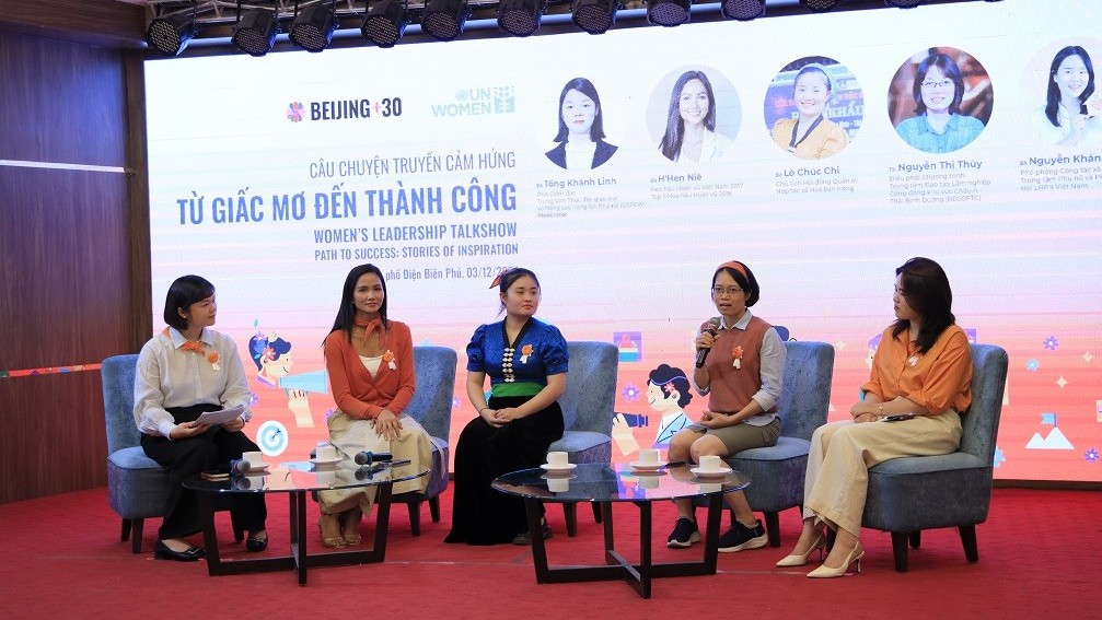 Truyền cảm hứng cho nữ thanh niên dân tộc thiểu số tại Điện Biên về bình đẳng giới và tinh thần lãnh đạo