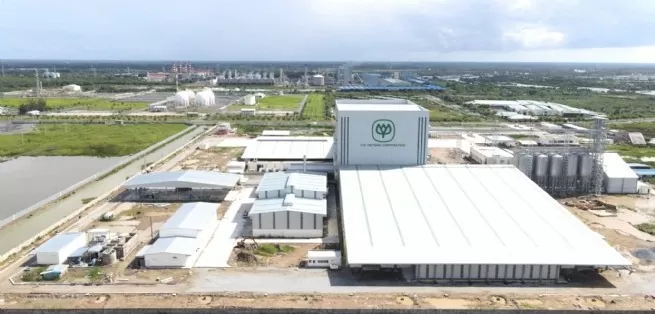 Dự án Nhà máy thức ăn Thủy sản C.P. Cà Mau tại KCN khánh An huyện U Minh. (Nguồn: VCCI News) Dự án Nhà máy thức ăn Thủy sản C.P. Cà Mau tại KCN khánh An huyện U Minh. (Nguồn: VCCI News)