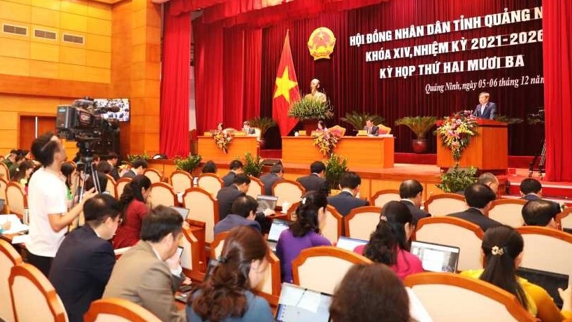 HĐND tỉnh Quảng Ninh khai mạc kỳ họp thứ 23