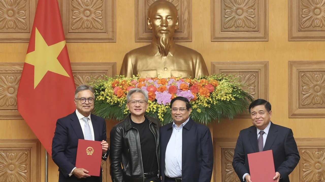 Chính phủ Việt Nam và Nvidia có bước đi chiến lược, thúc đẩy sự phát triển của ngành công nghiệp công nghệ cao