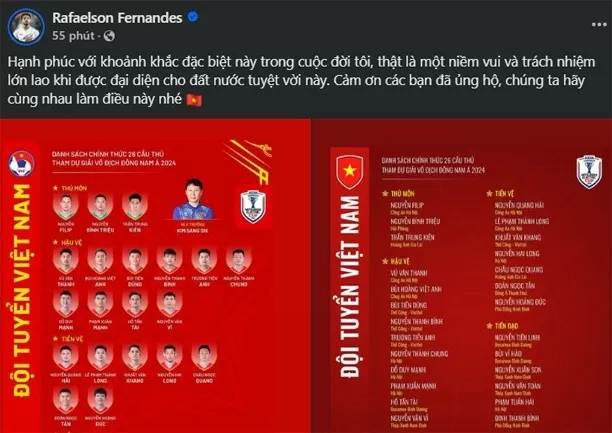 Được đăng ký dự ASEAN Cup 2024, Xuân Son nói gì? Được đăng ký dự ASEAN Cup 2024, Xuân Son nói gì?