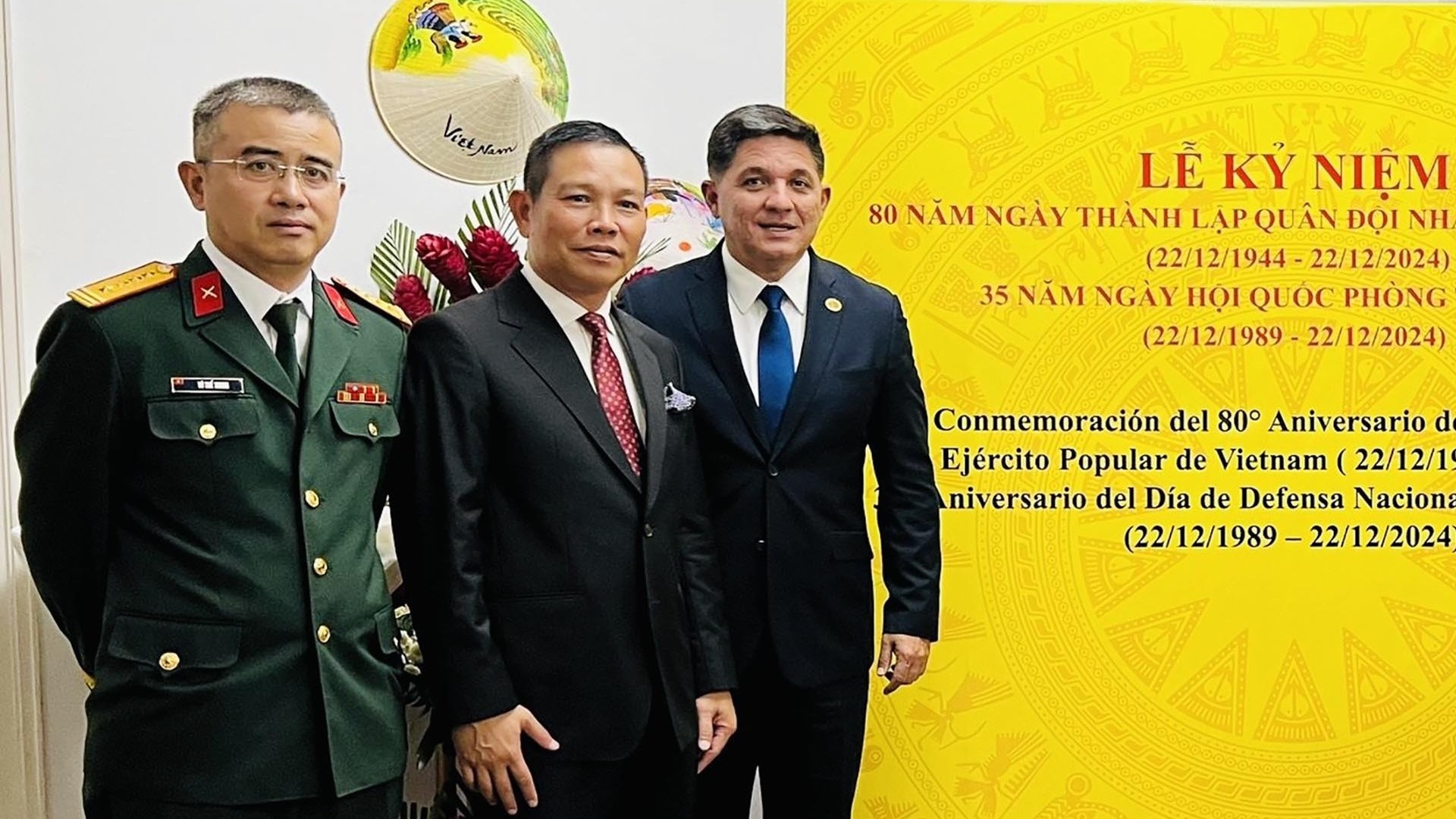 Kỷ niệm 80 năm ngày thành lập Quân đội Nhân dân Việt Nam tại Venezuela