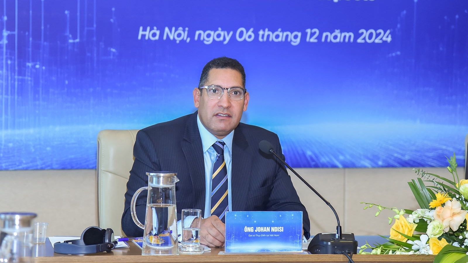 Đại sứ Johan Ndisi: Thụy Điển coi Việt Nam là đối tác tin cậy, chung tầm nhìn, cùng tìm giải pháp cho tương lai