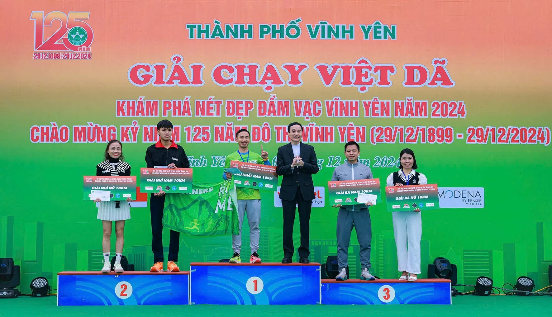 Giải chạy việt dã khám phá nét đẹp đầm Vạc Vĩnh Yên năm 2024: Gần 2.000 vận động viên đăng ký tham dự
