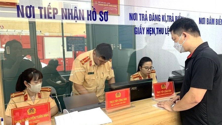 Thủ tục đăng ký xe lần đầu từ ngày 1/1/2025