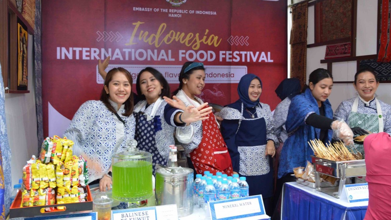 Hương sắc Indonesia tại Liên hoan Ẩm thực quốc tế 2024